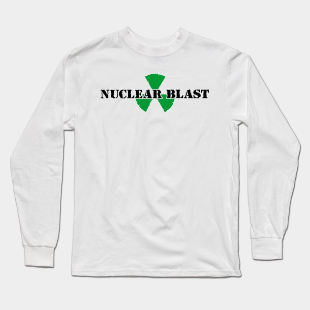 -hinhxanh-nuclear-chuden-blast Long Sleeve T-Shirt by Samuellarioshop